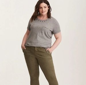 Torrid Grommet Pocket Tee